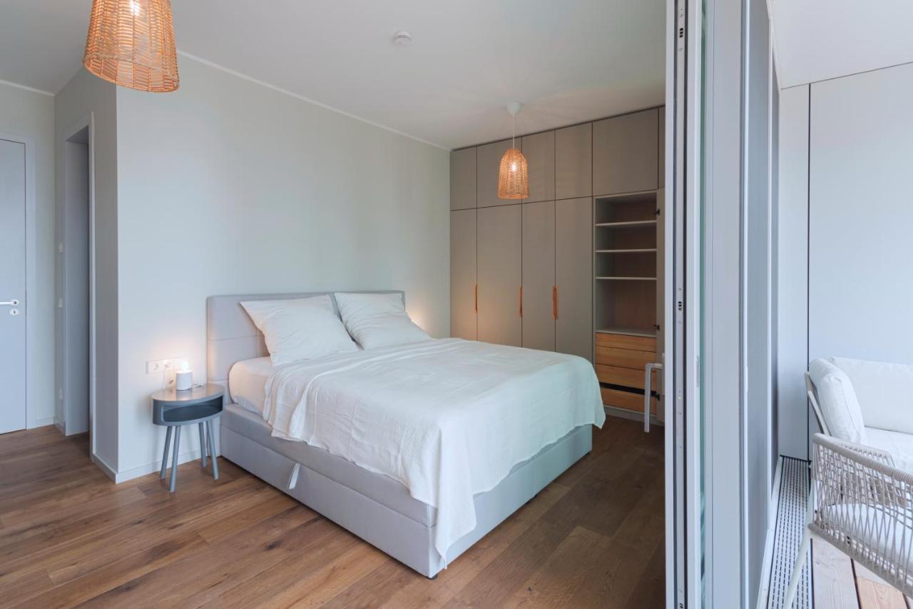 Marina Maisonette Seeblick Mit Pool Und Sauna Bad Saarow Exteriör bild