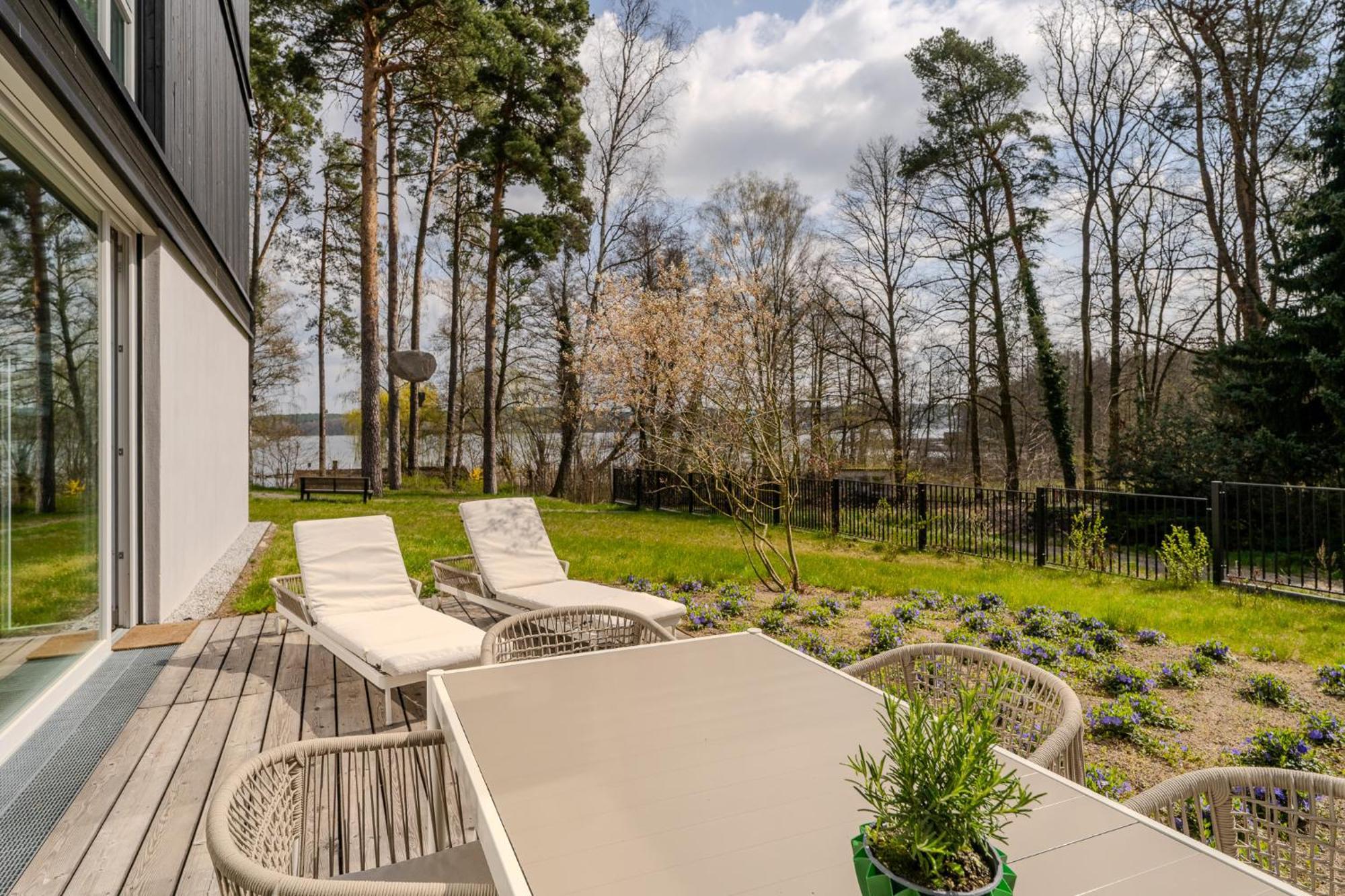 Marina Maisonette Seeblick Mit Pool Und Sauna Bad Saarow Exteriör bild