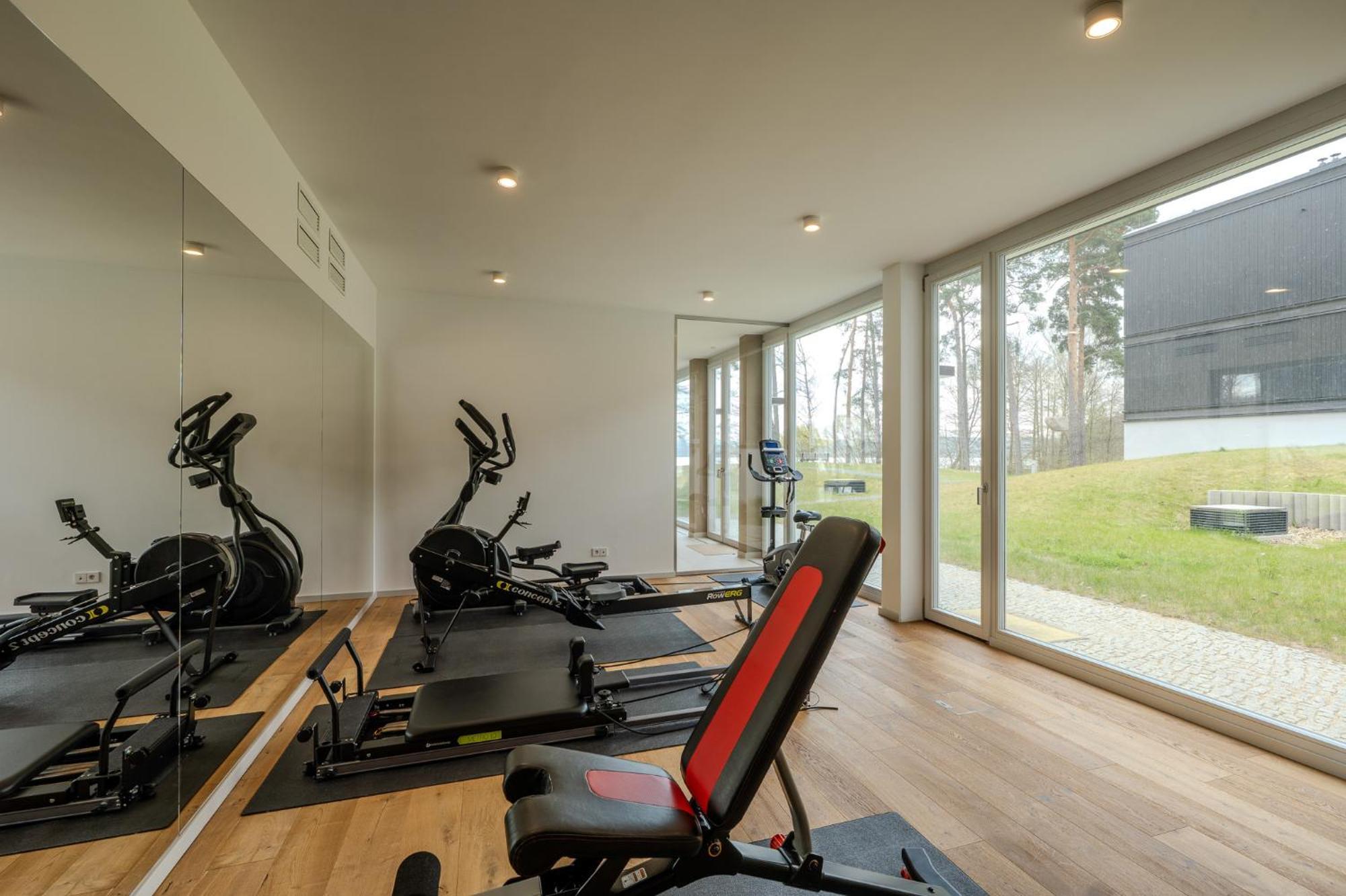 Marina Maisonette Seeblick Mit Pool Und Sauna Bad Saarow Exteriör bild