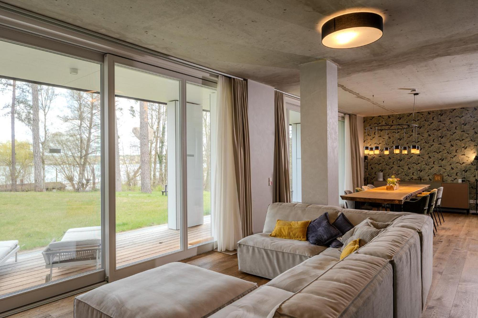 Marina Maisonette Seeblick Mit Pool Und Sauna Bad Saarow Exteriör bild