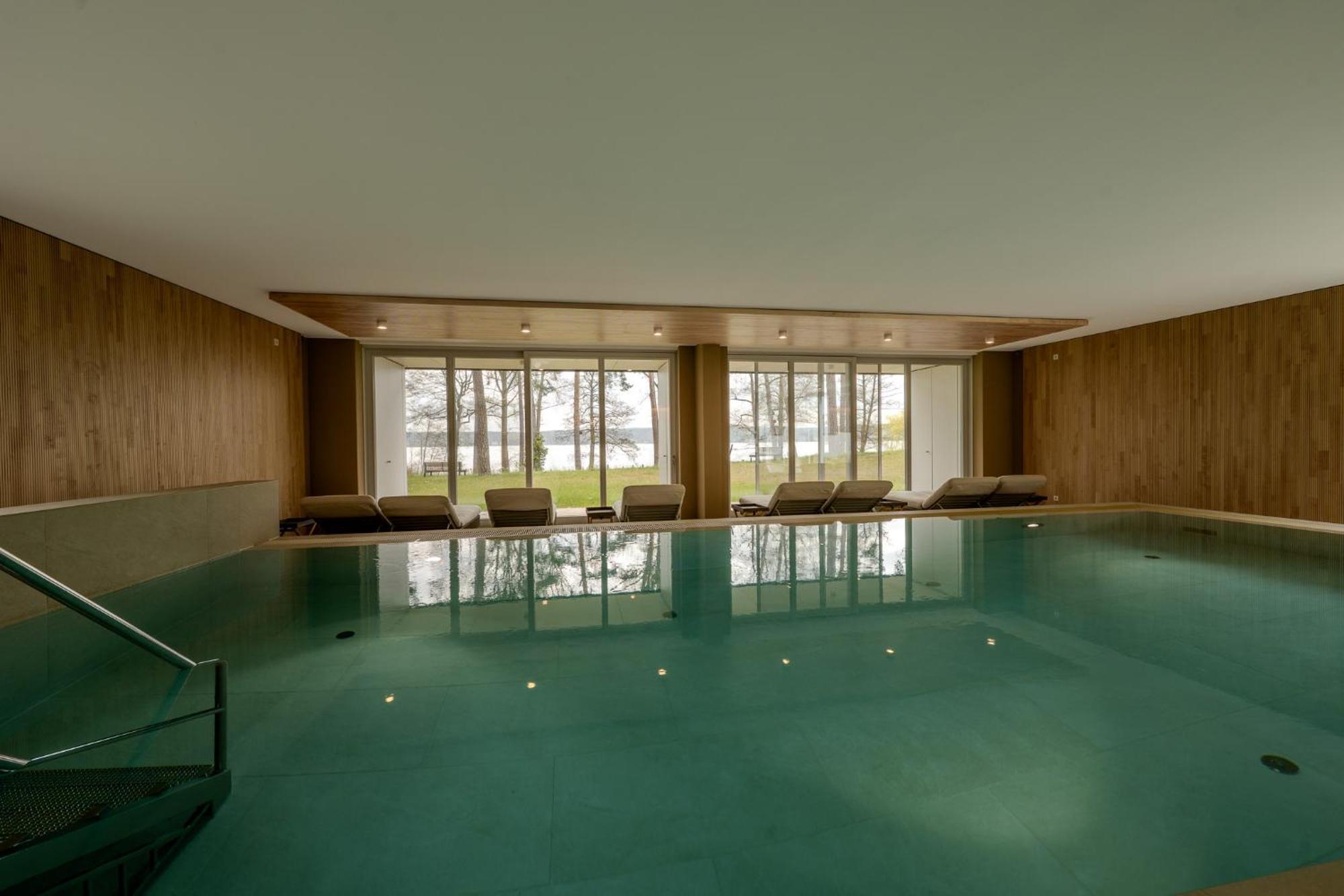 Marina Maisonette Seeblick Mit Pool Und Sauna Bad Saarow Exteriör bild