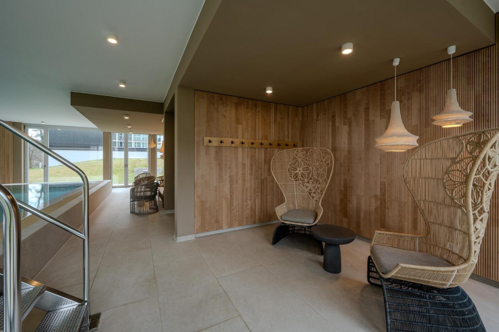 Marina Maisonette Seeblick Mit Pool Und Sauna Bad Saarow Exteriör bild