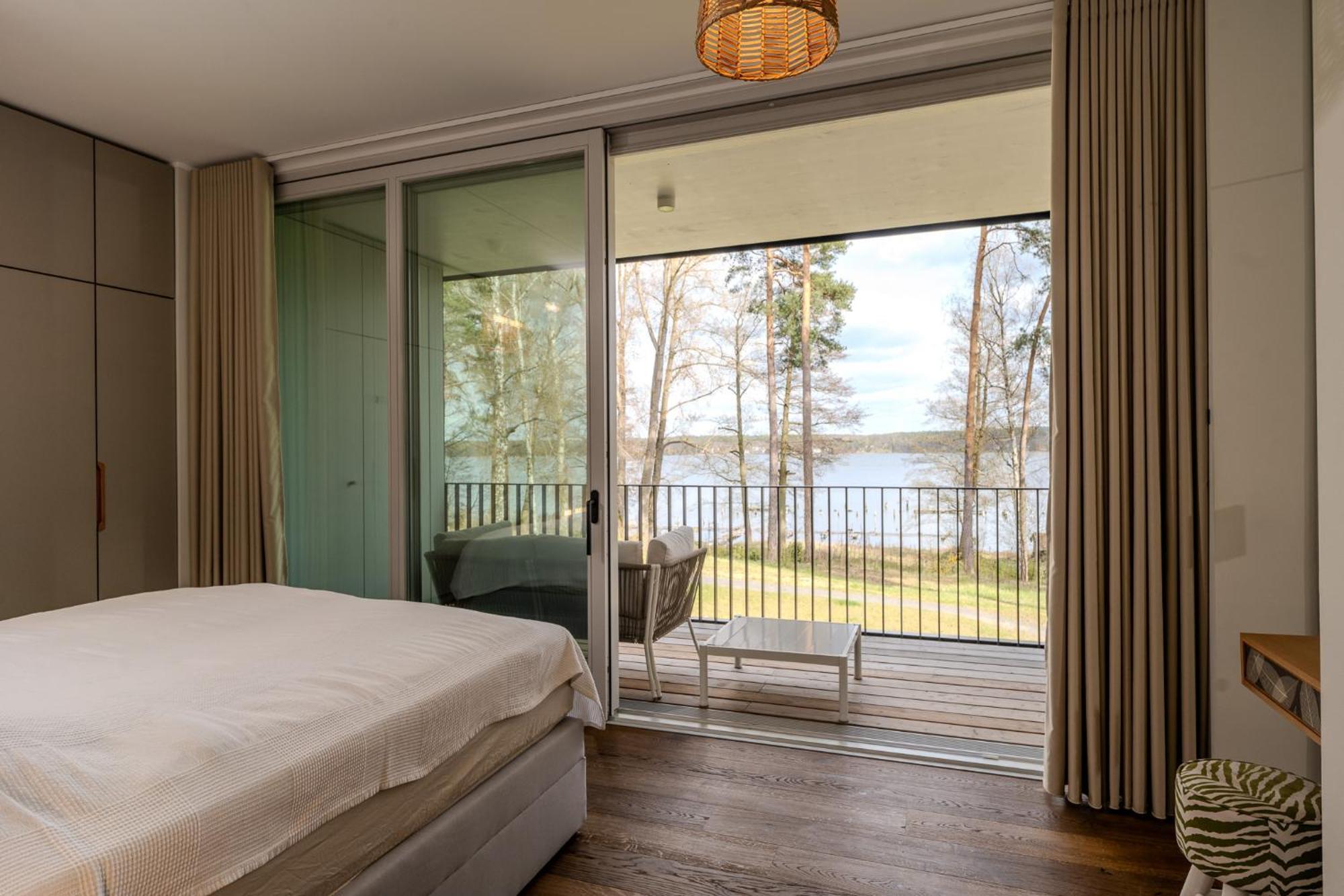 Marina Maisonette Seeblick Mit Pool Und Sauna Bad Saarow Exteriör bild