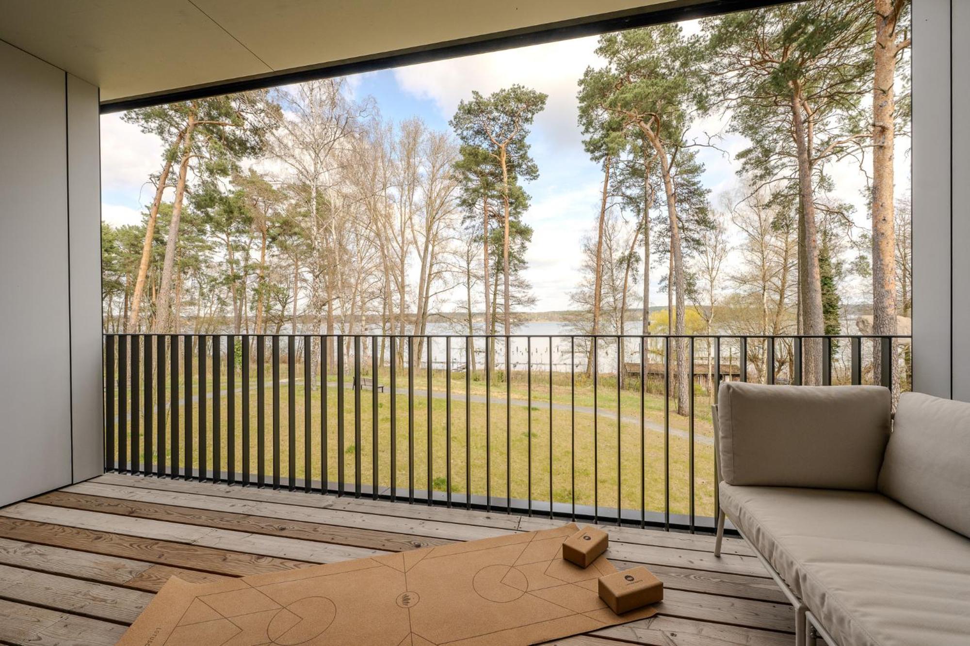 Marina Maisonette Seeblick Mit Pool Und Sauna Bad Saarow Exteriör bild